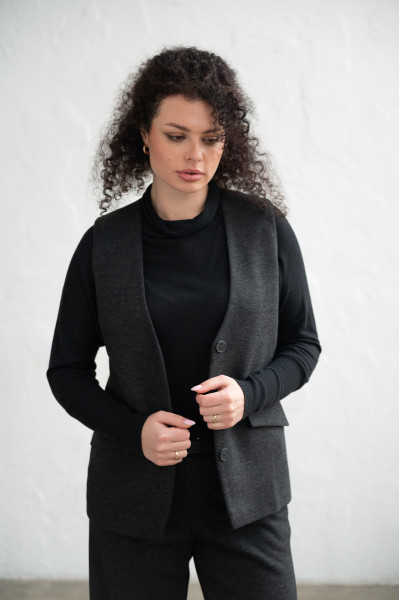 Жилет N1502-25 графіт