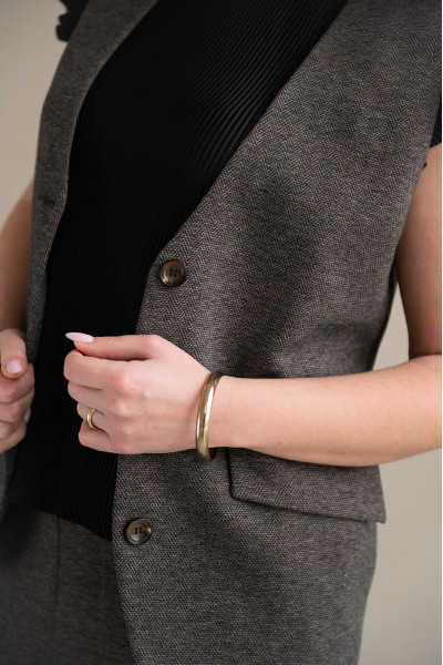 Жилет N1502-25 тауп