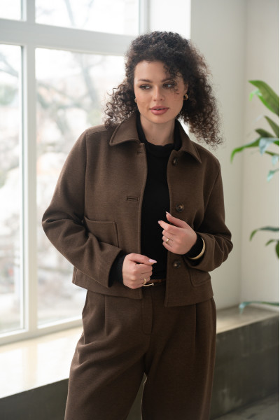 Жакет D4102 Селін капучино