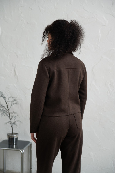 Жакет D4102 Селін шоколад