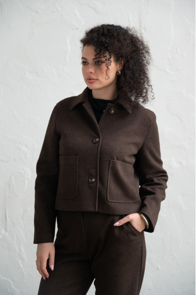 Жакет D4102 Селін шоколад