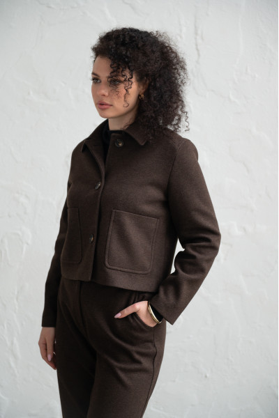 Жакет D4102 Селін шоколад