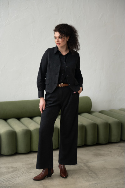 Штани Стелла D3102 антрацит