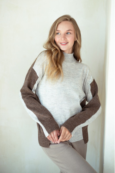 Джемпер N2102-24 карамель