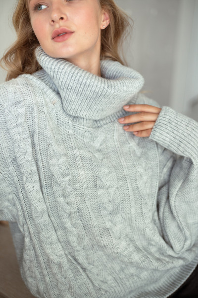 Джемпер N2104-24 срібло