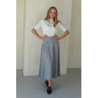 Спідниця N2301-24 срібло