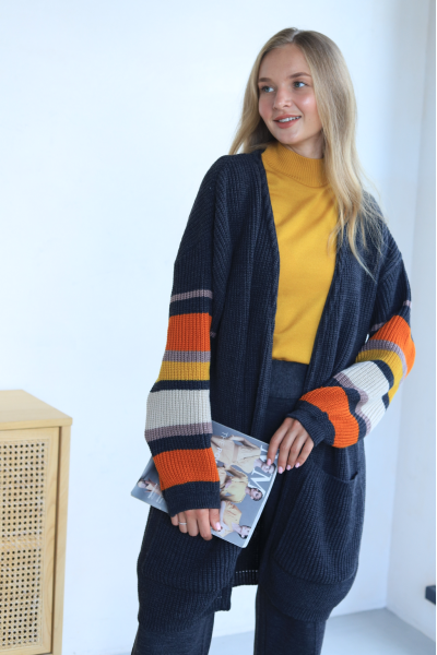 Кардиган N2700-24 графіт 