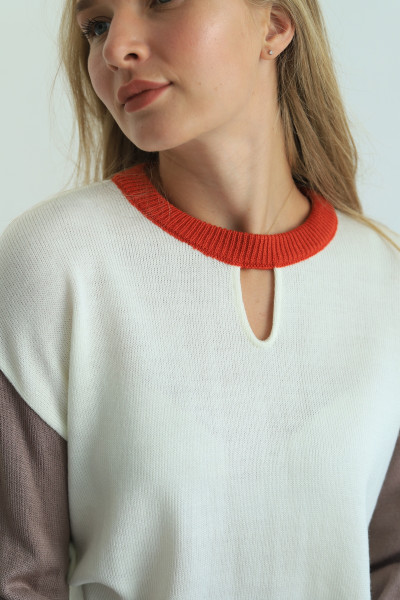 Джемпер N2103-24 мокко