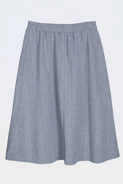 Спідниця N1302-24 сіра діагональ