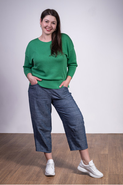 Джемпер N2002-24 трав'яний