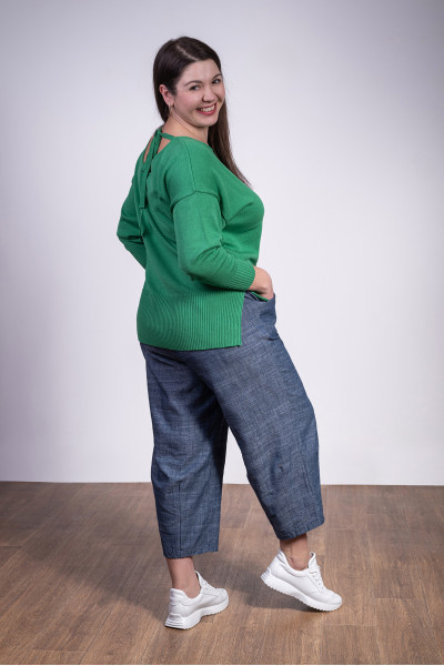 Джемпер N2002-24 трав'яний