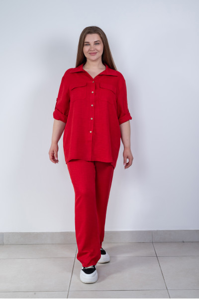 Сорочка N1002/3-25 вишня