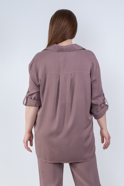 Сорочка N1002/2-25 мокко