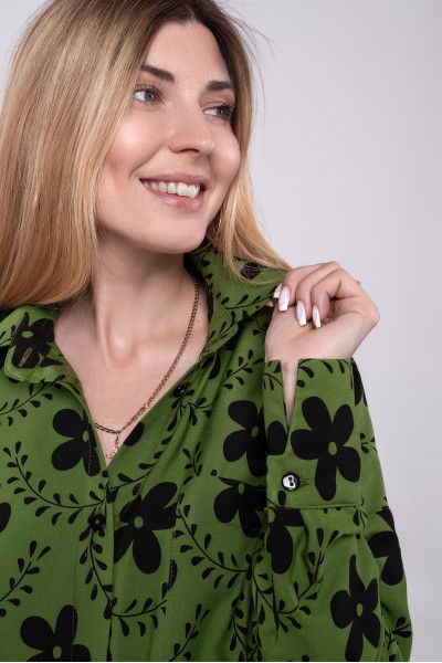 Сорочка N1003-24 травяний