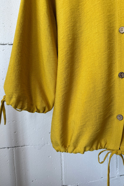 Блуза N1006-26 гірчиця