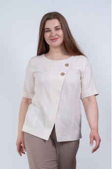 Блуза N1112-25 крем