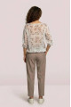 Блуза N1007-26 квіткове лате