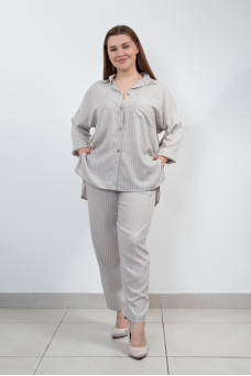 Штани N1412/1-25 попіл