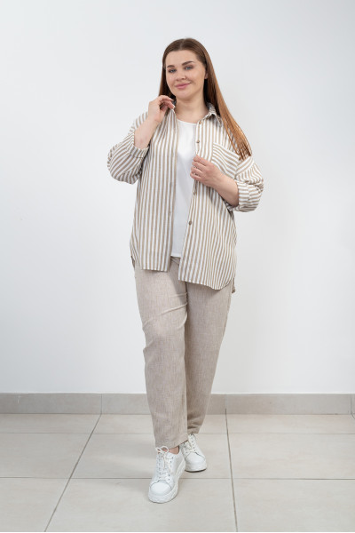 Сорочка N1004-25  пісок