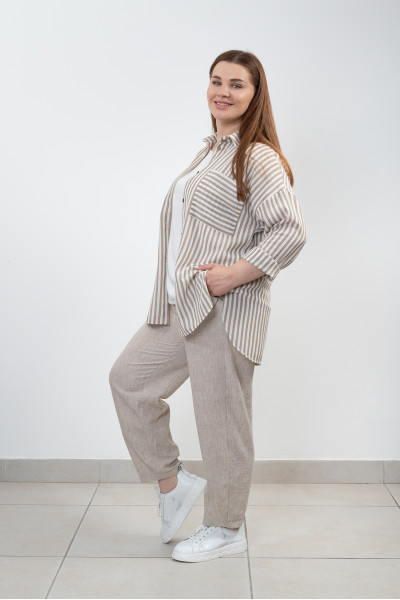 Сорочка N1004-25  пісок