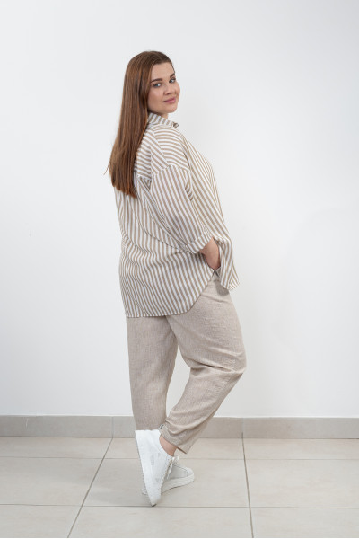 Сорочка N1004-25  пісок