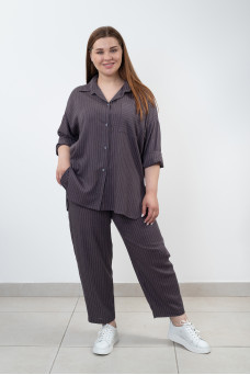 Сорочка N1004/1-25  графіт