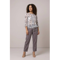 Блуза N1007-26 попелястий цвіт 