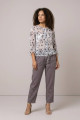 Блуза N1007-26 попелястий цвіт 