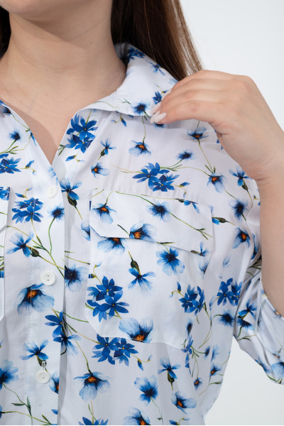 Сорочка N1002/1-25 волошка