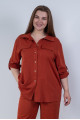 Сорочка N1002/2-25 теракот