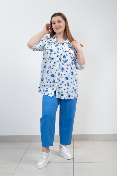 Сорочка N1002/1-25 волошка
