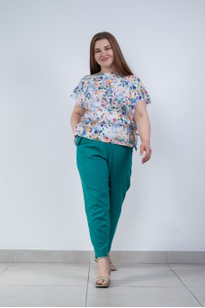 Штани N1412-25 смарагд