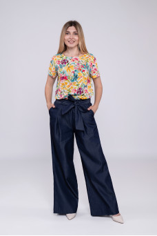 Палаццо N1405/1-24 джинс