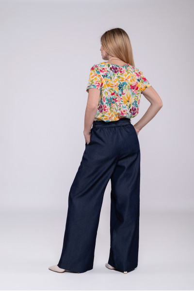 Палаццо N1405/1-24 джинс