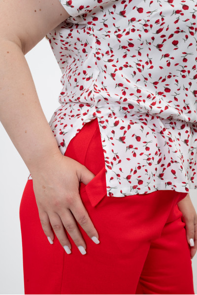 Штани N1412-25 вишневий