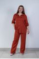 Штани N1410/1-25 теракот штапель 