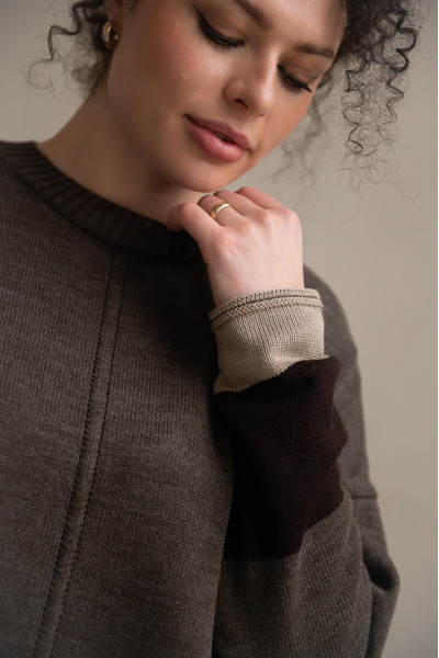 Джемпер N2118-25 капучино