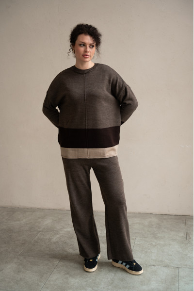 Джемпер N2118-25 капучино