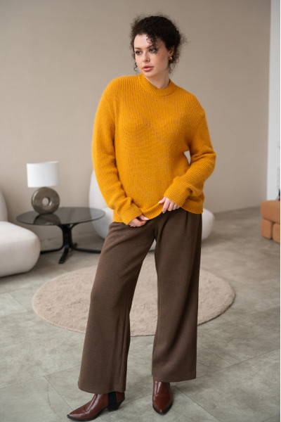 Джемпер N2119-25 гірчиця