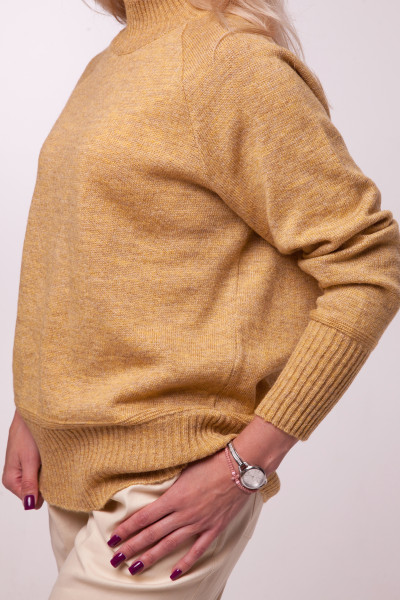 Джемпер N2101/1-25 гірчиця