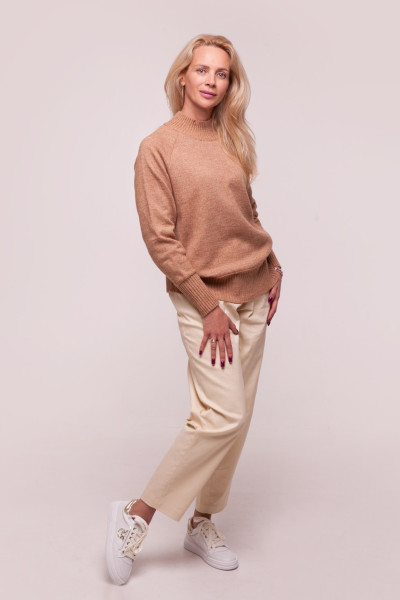 Джемпер N2101/1-25 охра