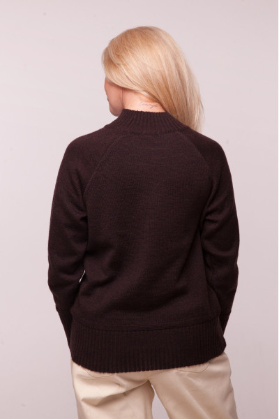 Джемпер N2101/1-25 шоколад