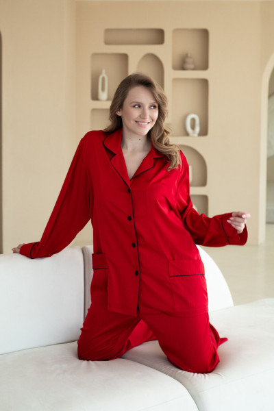 Піжама F 362 рубін