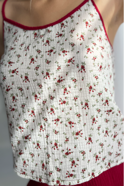 Комплект F 352 червоний дрібноцвіт