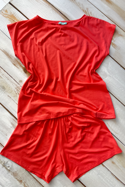 Костюм домашний Ф364 корал