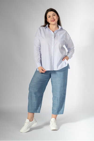 Сорочка F363 полоска 