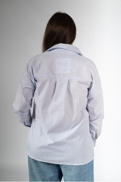 Сорочка F363 полоска 