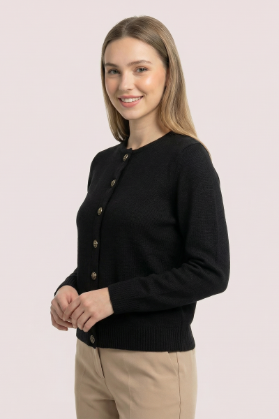 Кардиган N2703-26 чорний