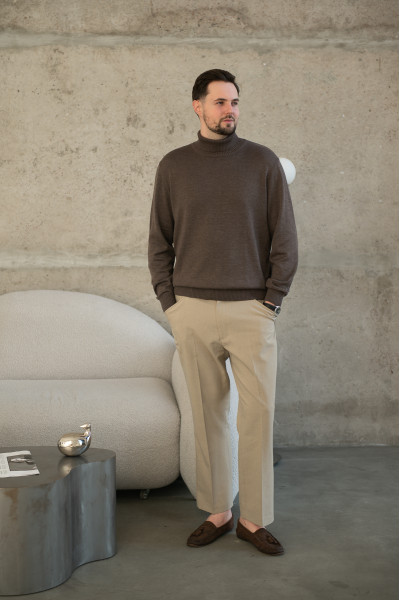 Джемпер чоловічий N2107-24 капучино