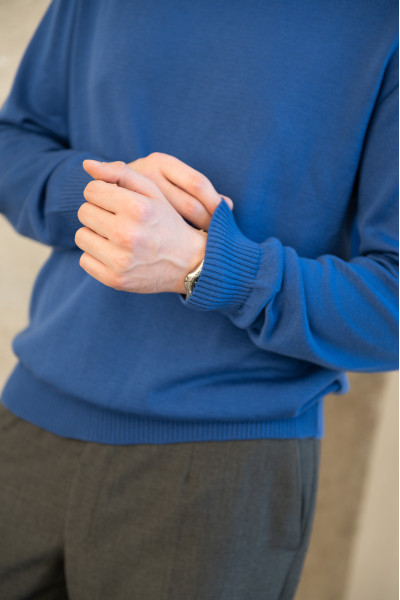 Джемпер чоловічий N2107-24 волошковий